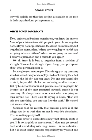 cowgirl power: how to kick ass in business and life