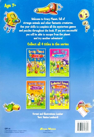 crazy planet game & puzzles