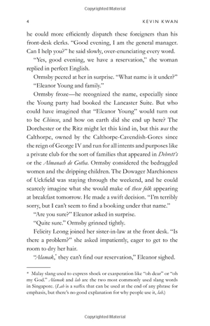 crazy rich asians - film tie in