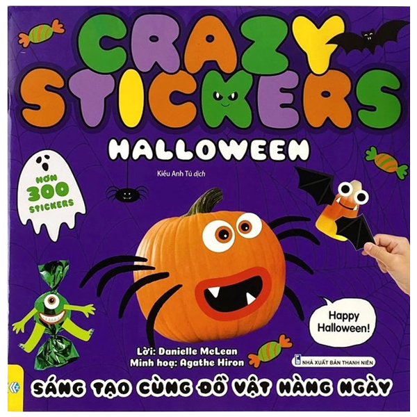 Crazy Stickers - Halloween - Sang Tao Cung Do Vat Hang Ngay
