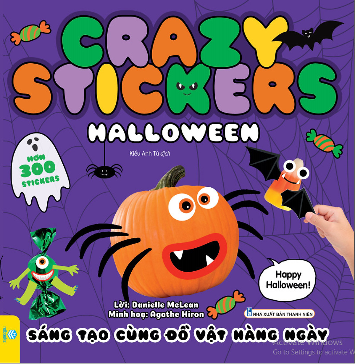 Crazy Stickers - Halloween - Sang Tao Cung Do Vat Hang Ngay