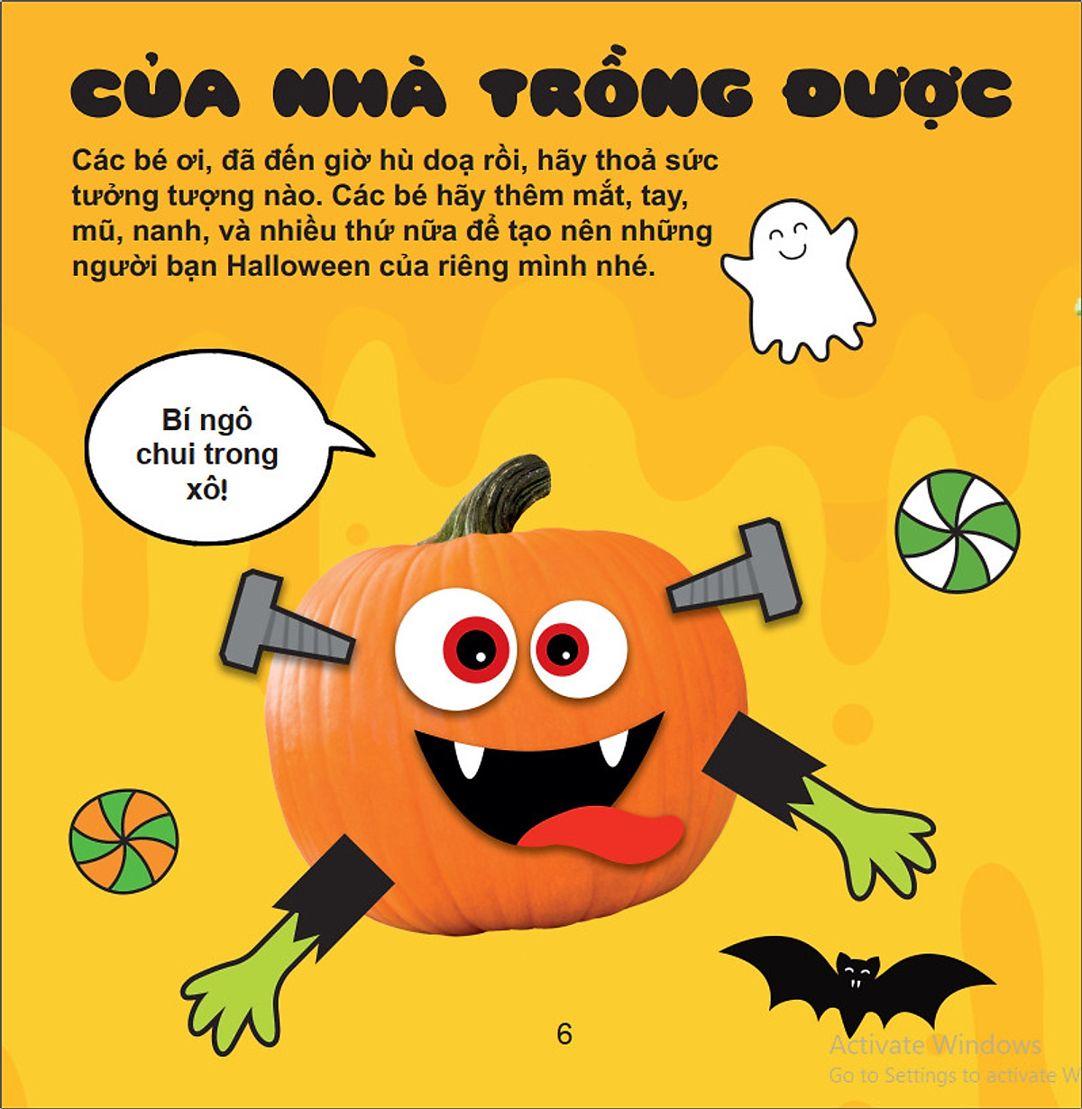 Crazy Stickers - Halloween - Sang Tao Cung Do Vat Hang Ngay