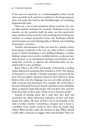 creative careers: making a living with your ideas