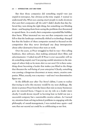 creativity, inc. : overcoming the unseen forces that stand in the way of true inspiration