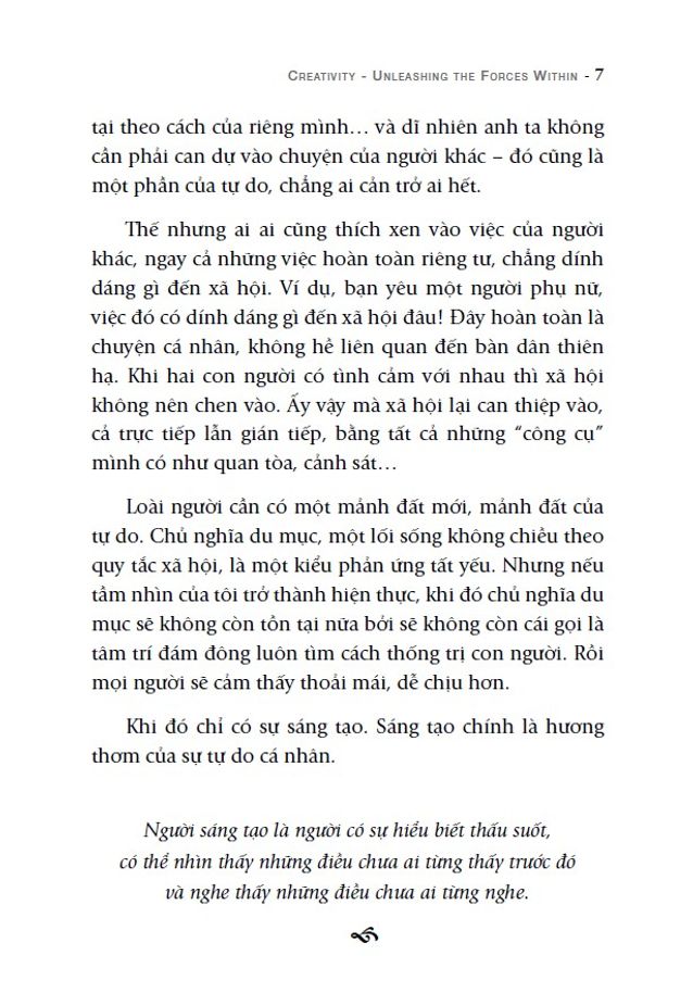 creativity - sáng tạo - bừng cháy sức mạnh bên trong (tái bản 2022)