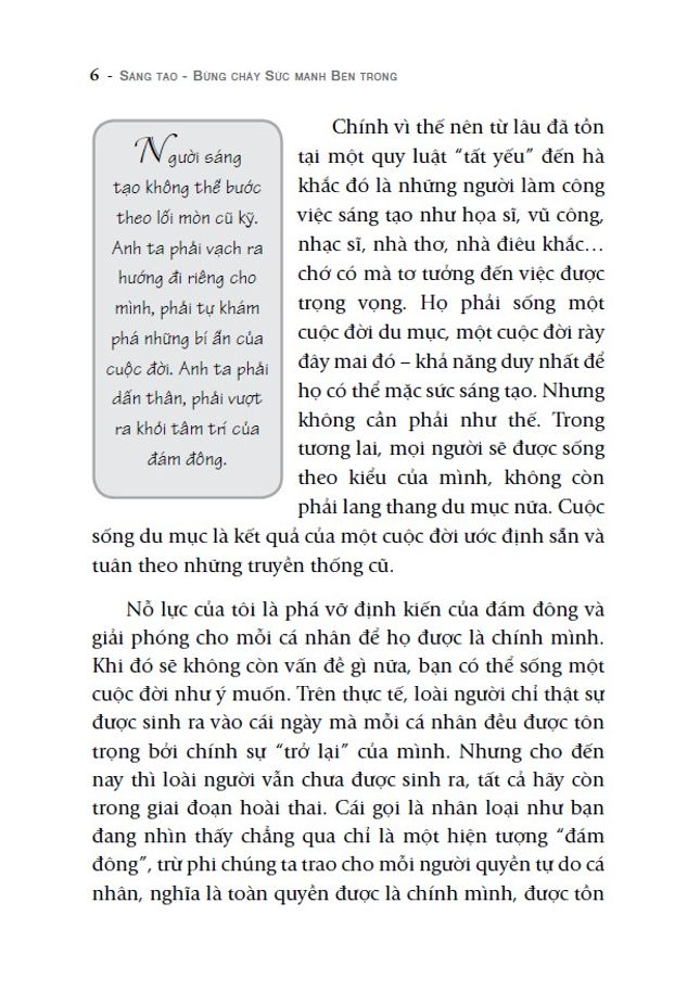 creativity - sáng tạo - bừng cháy sức mạnh bên trong (tái bản 2022)