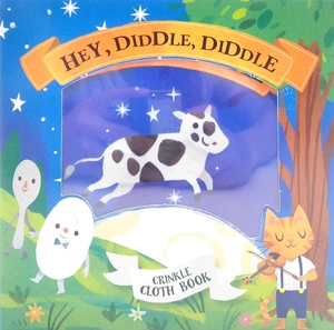 crinkly cloth book - hey, diddle, diddle