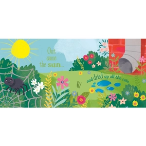 crinkly cloth book - incy wincy spider