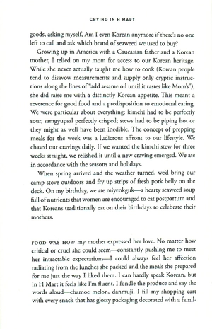 crying in h mart: a memoir