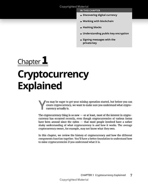 cryptocurrency mining for dummies 2nd edition