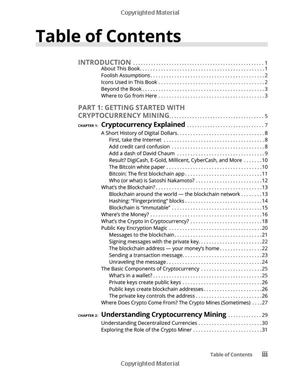 cryptocurrency mining for dummies 2nd edition