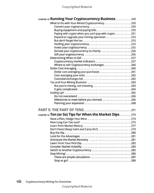 cryptocurrency mining for dummies 2nd edition