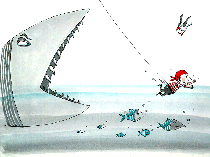 cu hiển cướp biển và thủy thủ đòan nghịch nhất quả đất