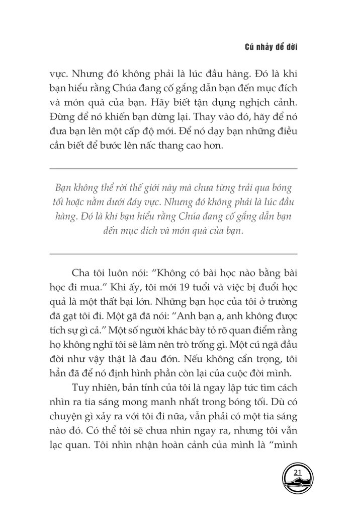 cú nhảy để đời