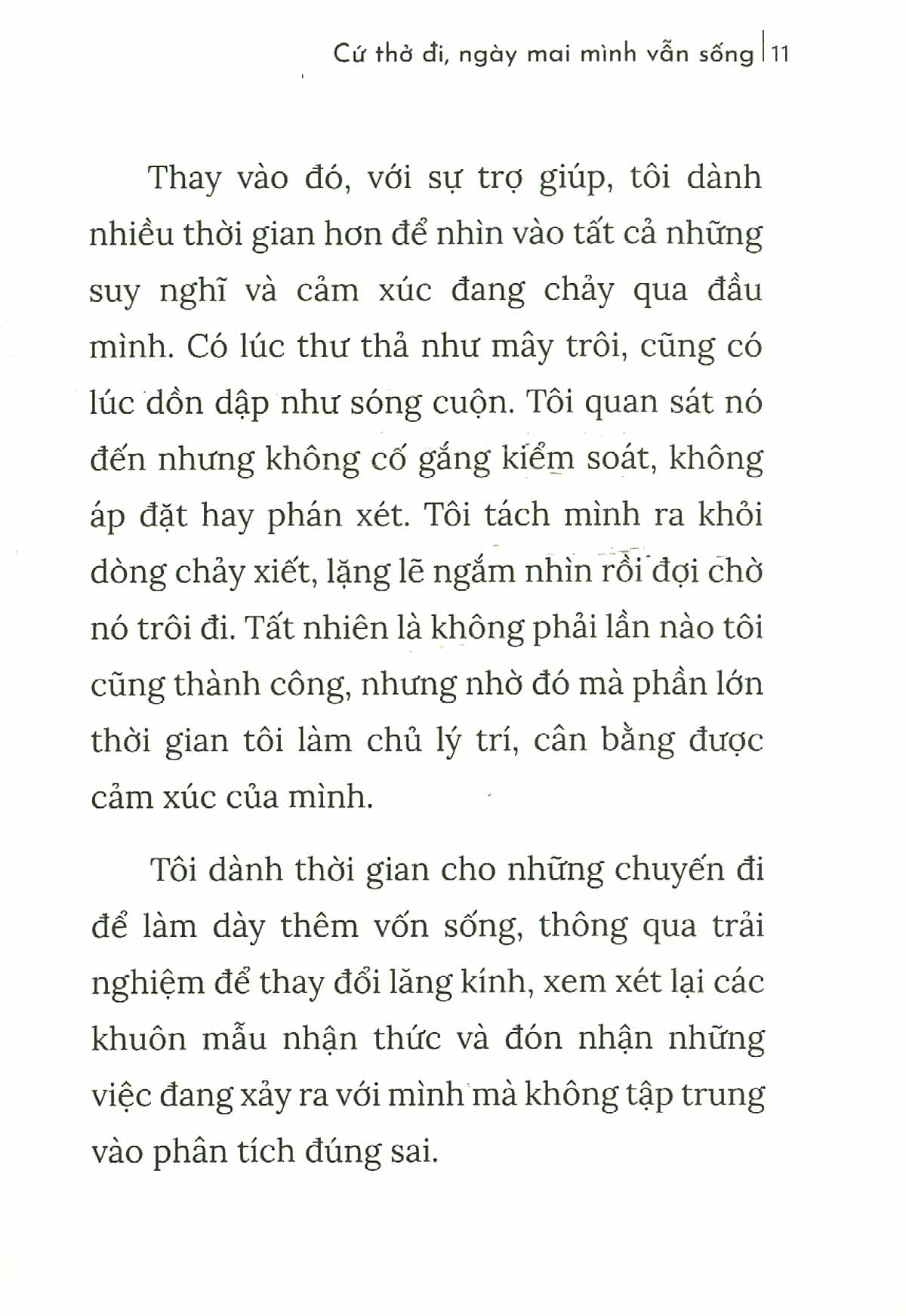 cứ thở đi, ngày mai mình vẫn sống