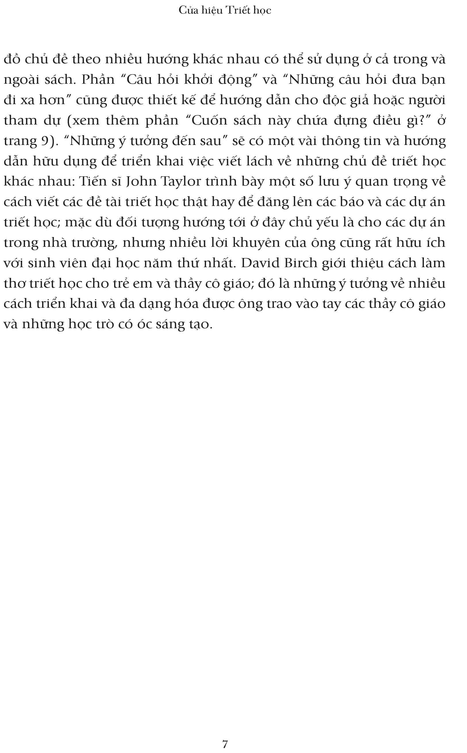 cửa hiệu triết học