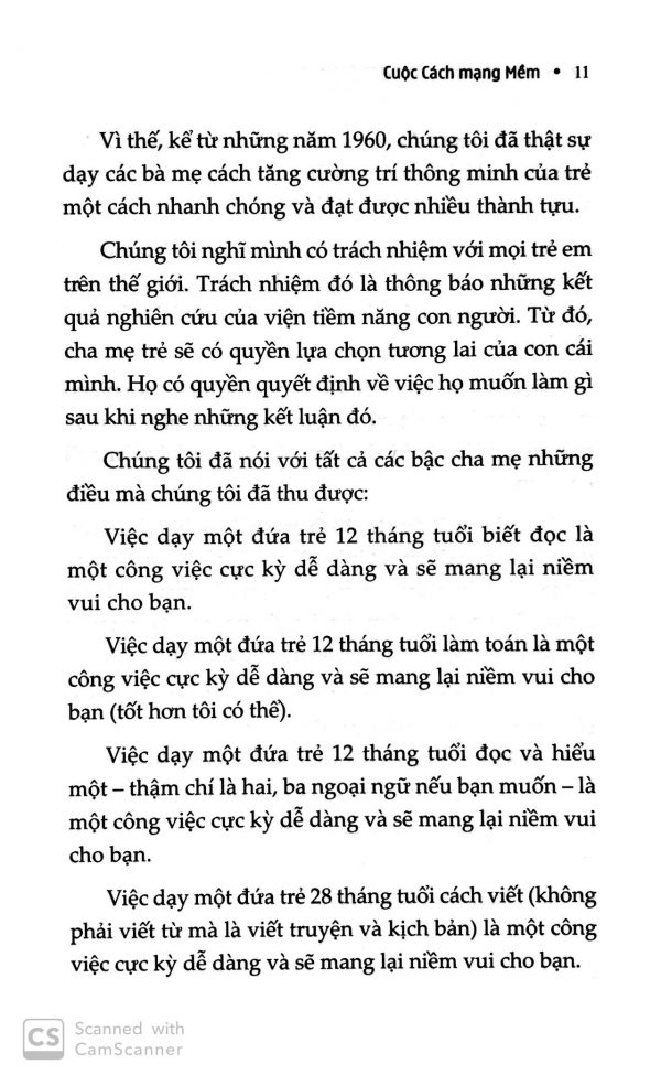 cửa sổ vàng cho trí tuệ của trẻ