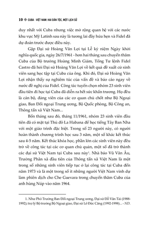 cuba-việt nam - hai dân tộc, một lịch sử