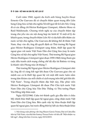 cuba-việt nam - hai dân tộc, một lịch sử