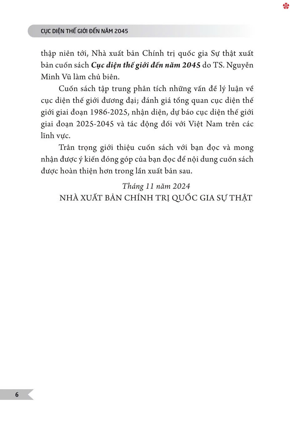 cục diện thế giới đến năm 2045