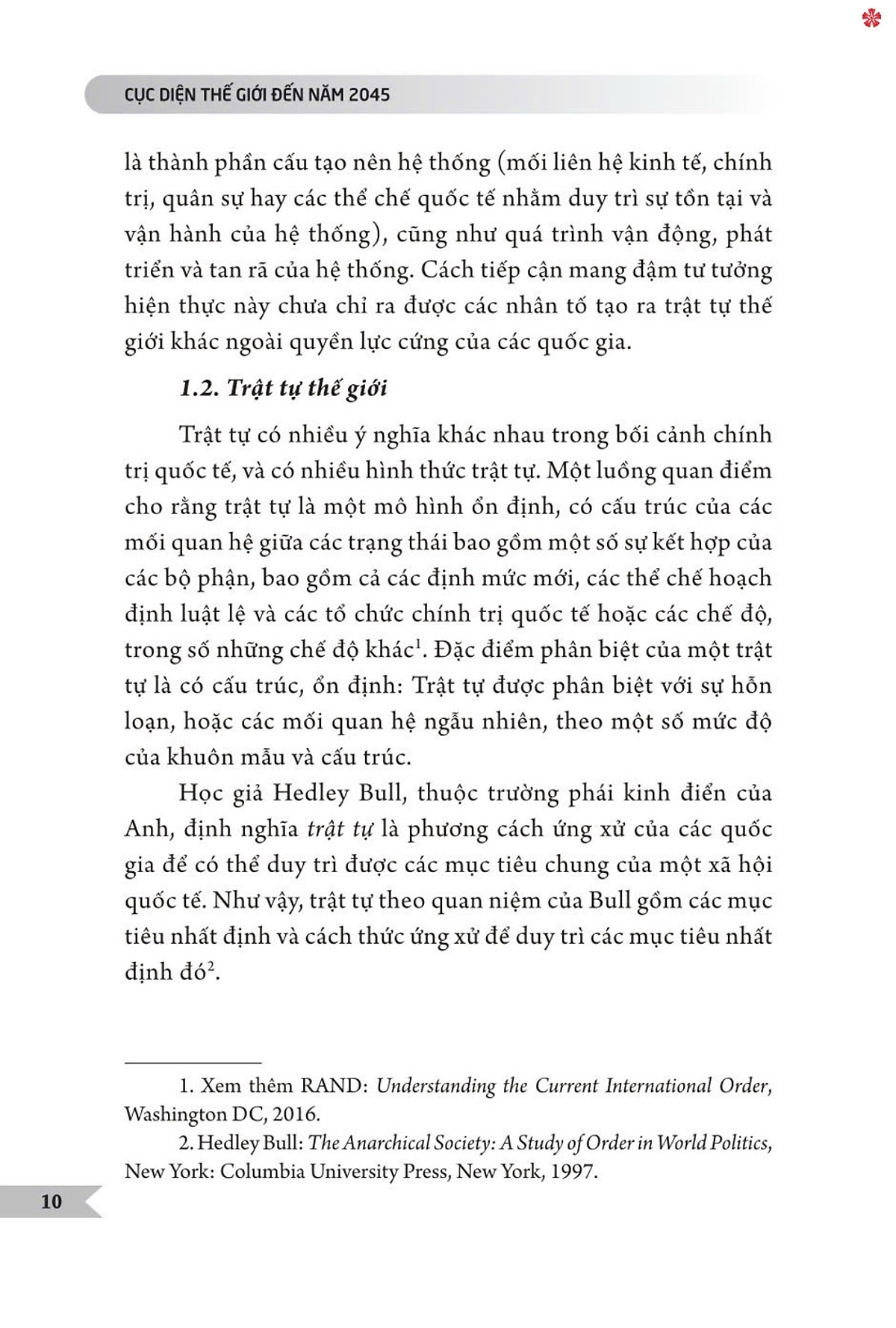 cục diện thế giới đến năm 2045