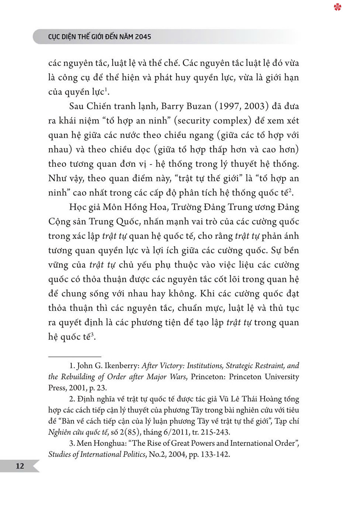 cục diện thế giới đến năm 2045