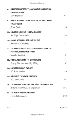 culture: leading scientists explore societies, art, power, and technology (best of edge series)