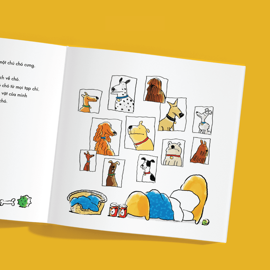 cún nhà tớ tên gấu