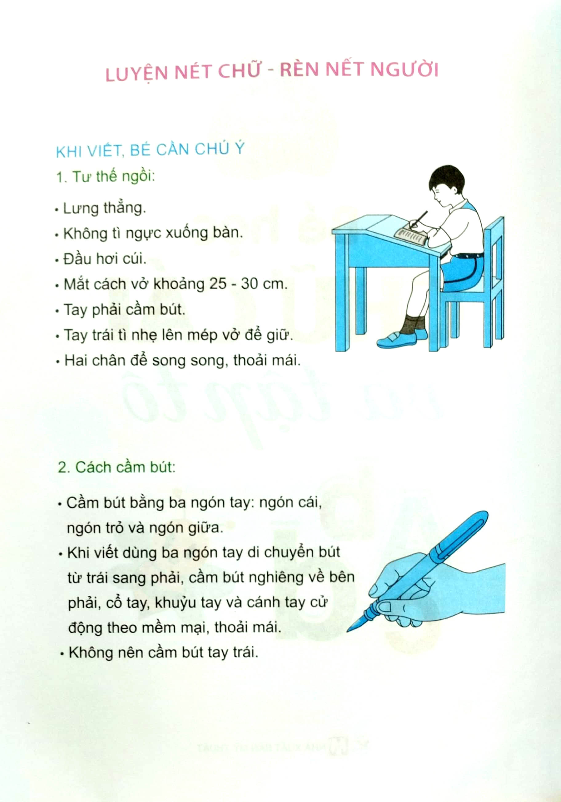 cùng bé bước vào lớp 1 - bé học chữ cái và tập tô abcd