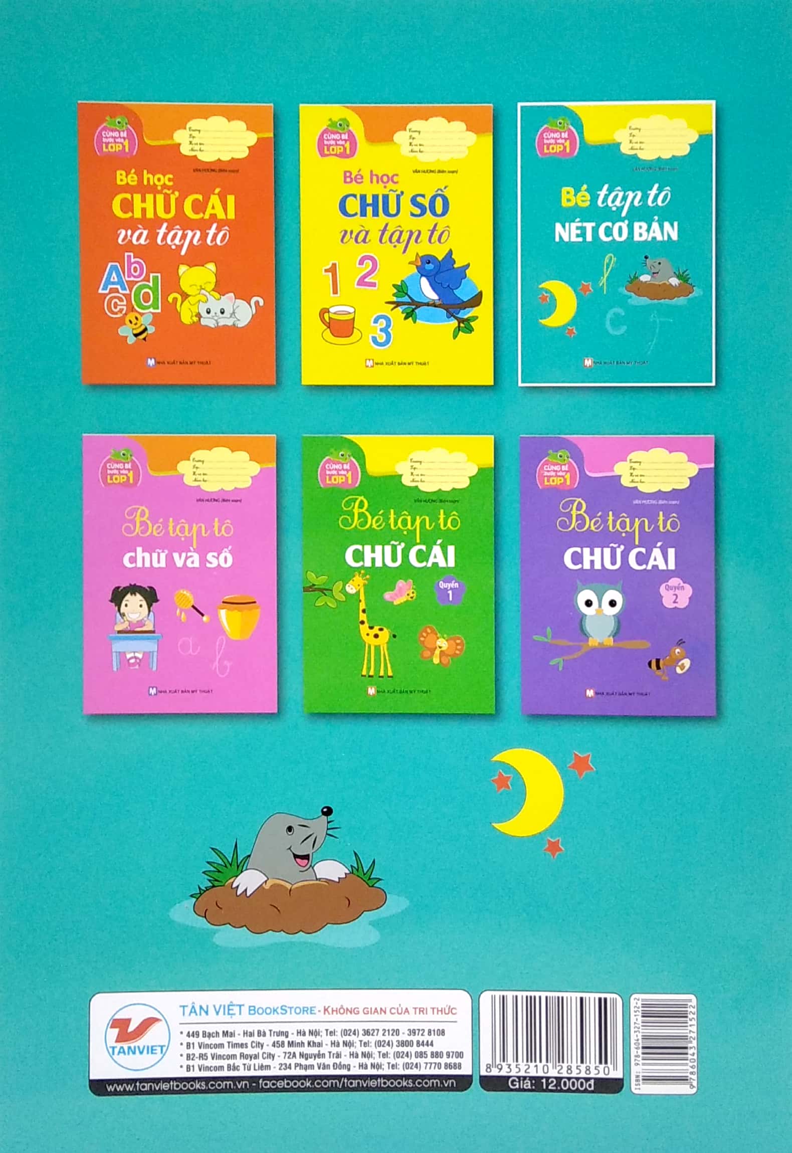 cùng bé bước vào lớp 1 - bé tập tô nét cơ bản