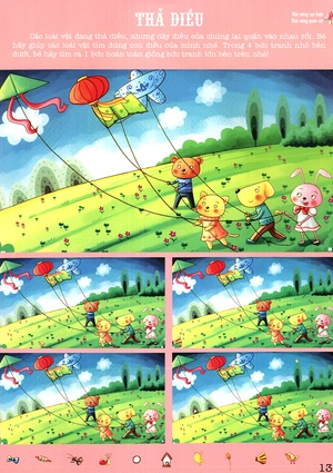 cùng bé chơi tìm nhanh mắt - khu vườn động vật