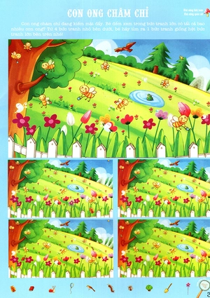 cùng bé chơi tìm nhanh mắt - khu vườn động vật