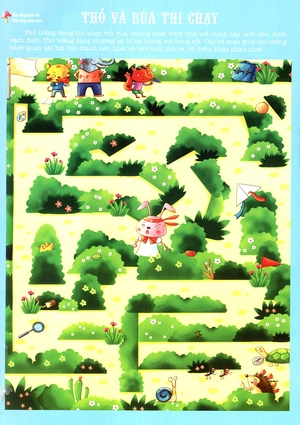 cùng bé chơi tìm nhanh mắt - khu vườn động vật