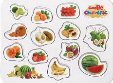 cùng bé chơi và học - chủ đề trái cây