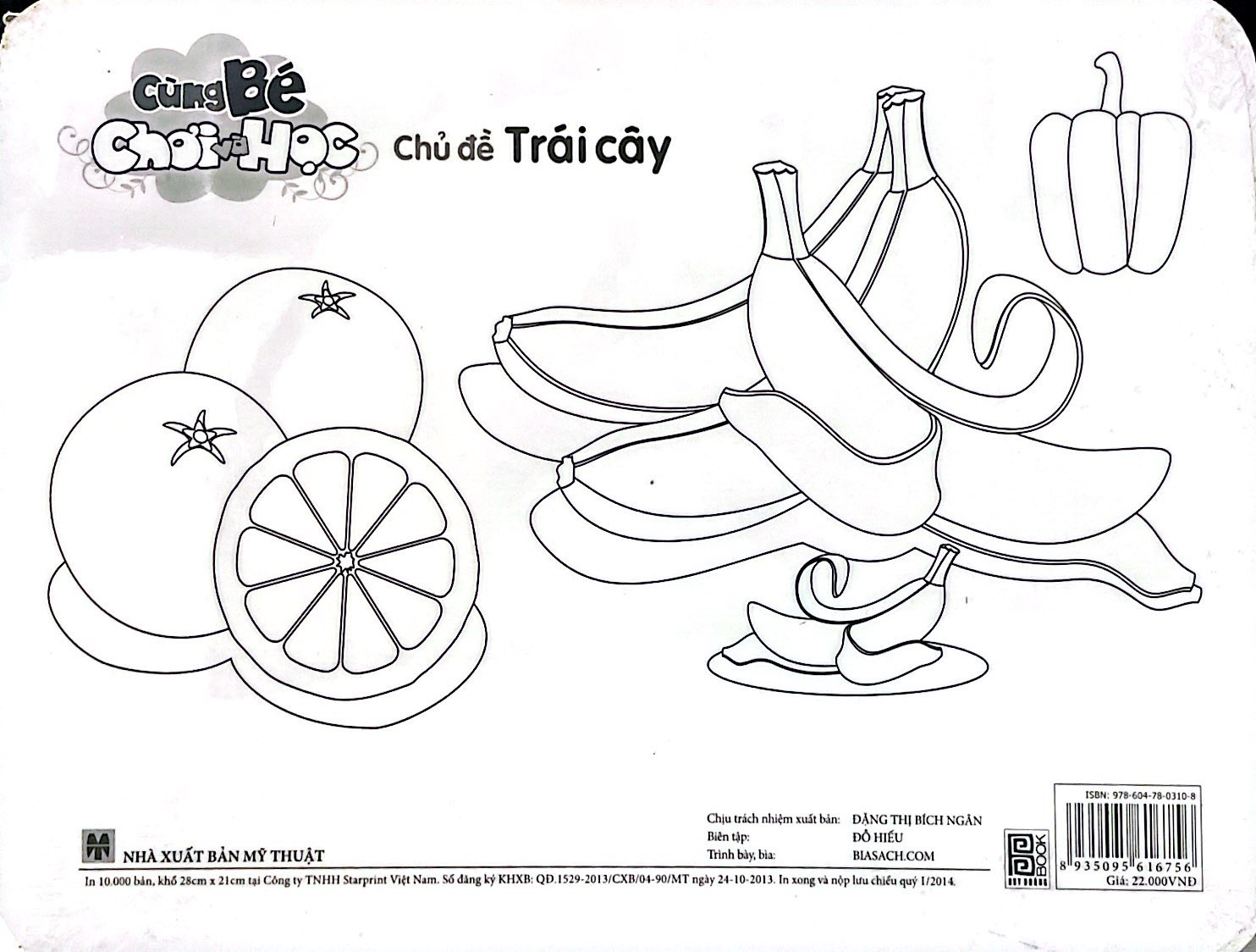 cùng bé chơi và học - chủ đề trái cây