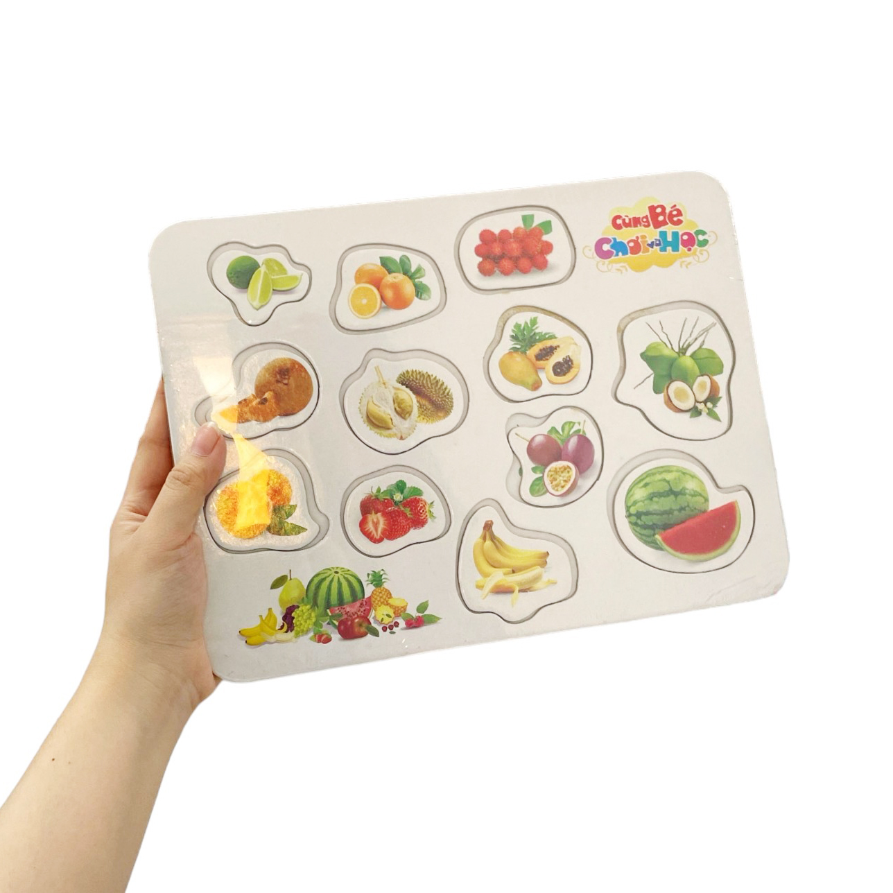 cùng bé chơi và học - chủ đề trái cây