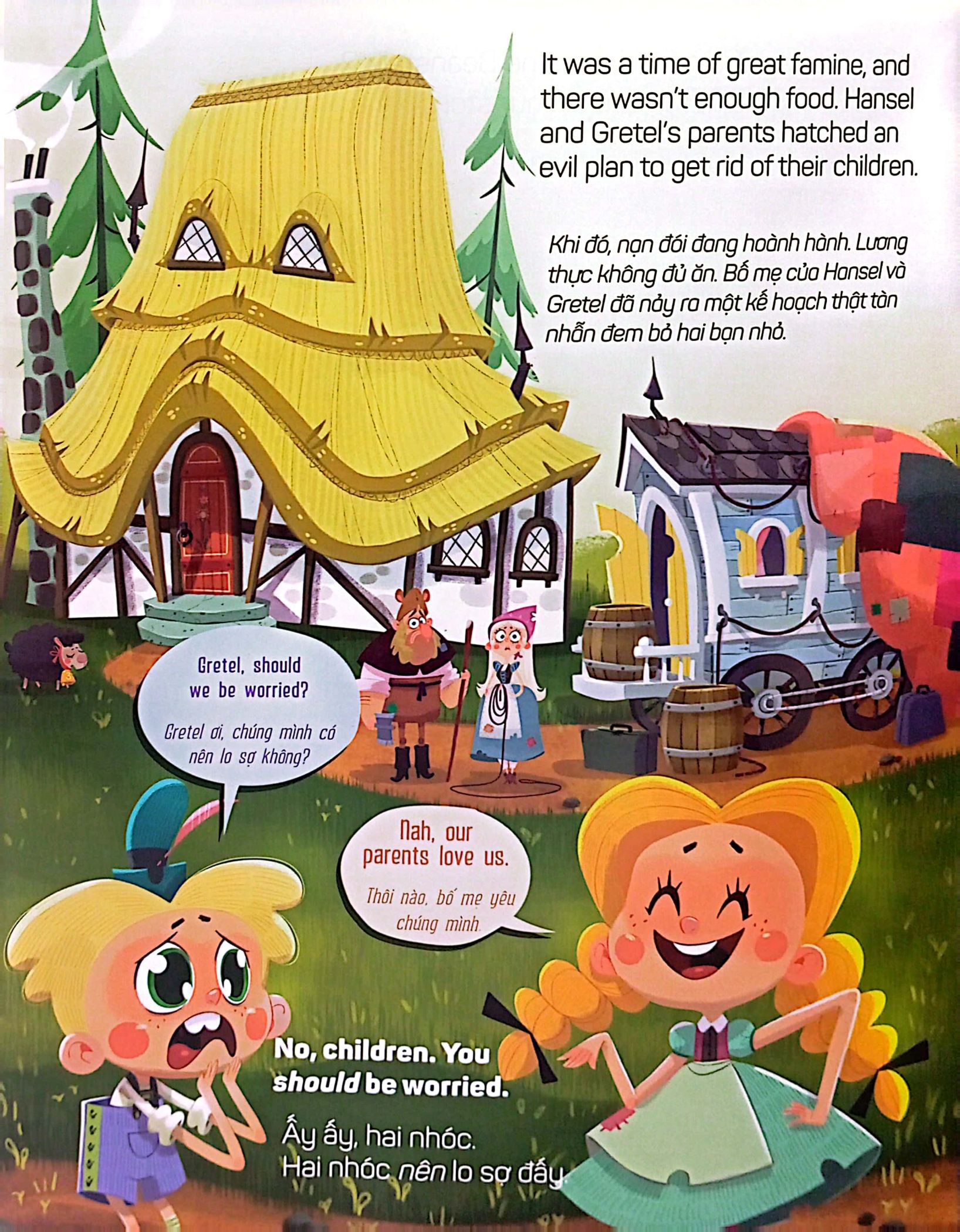 cùng bé kể chuyện sáng tạo - hansel và gretel