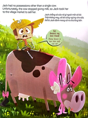 cùng bé kể chuyện sáng tạo - jack và cây đậu thần