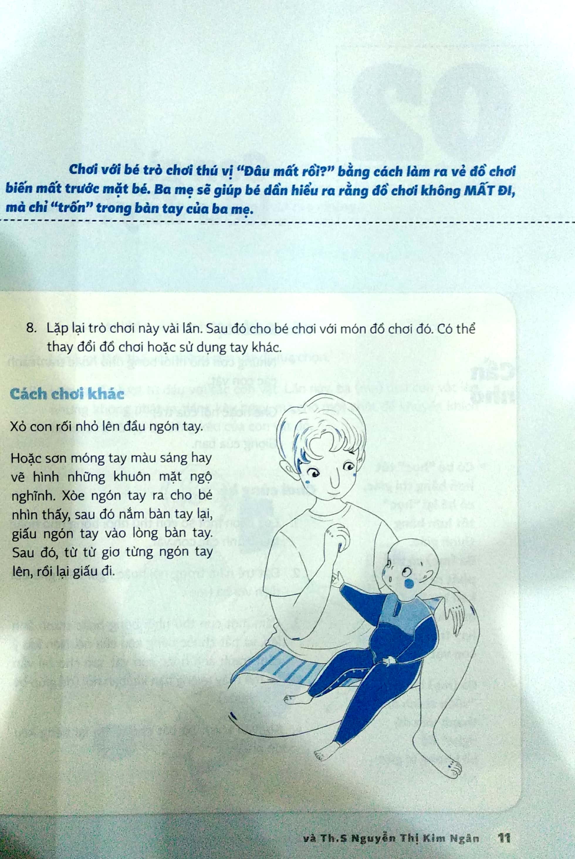 cùng bé lớn khôn: 30 trò chơi dành cho bé từ 06 đến 12 tháng tuổi