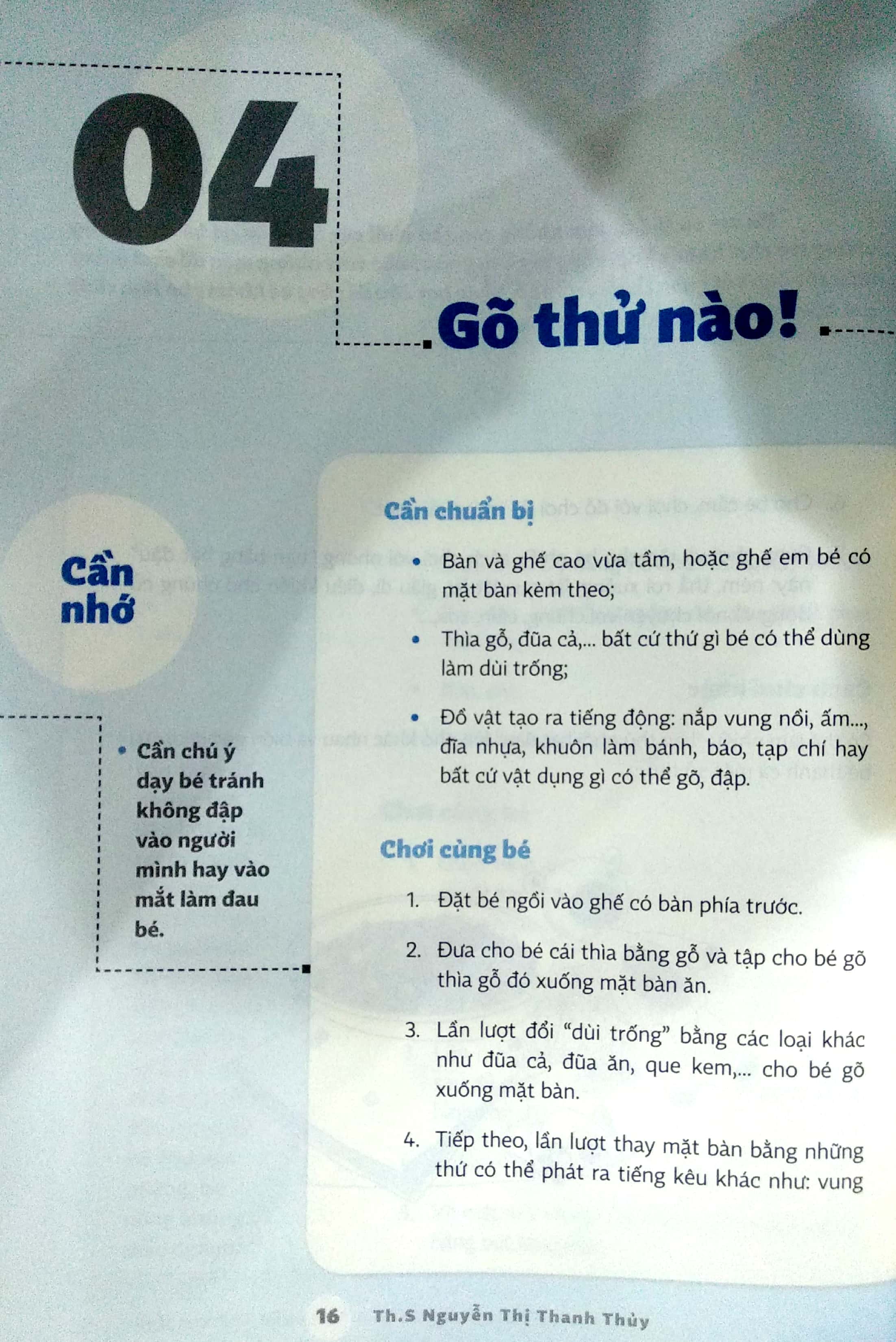 cùng bé lớn khôn: 30 trò chơi dành cho bé từ 06 đến 12 tháng tuổi