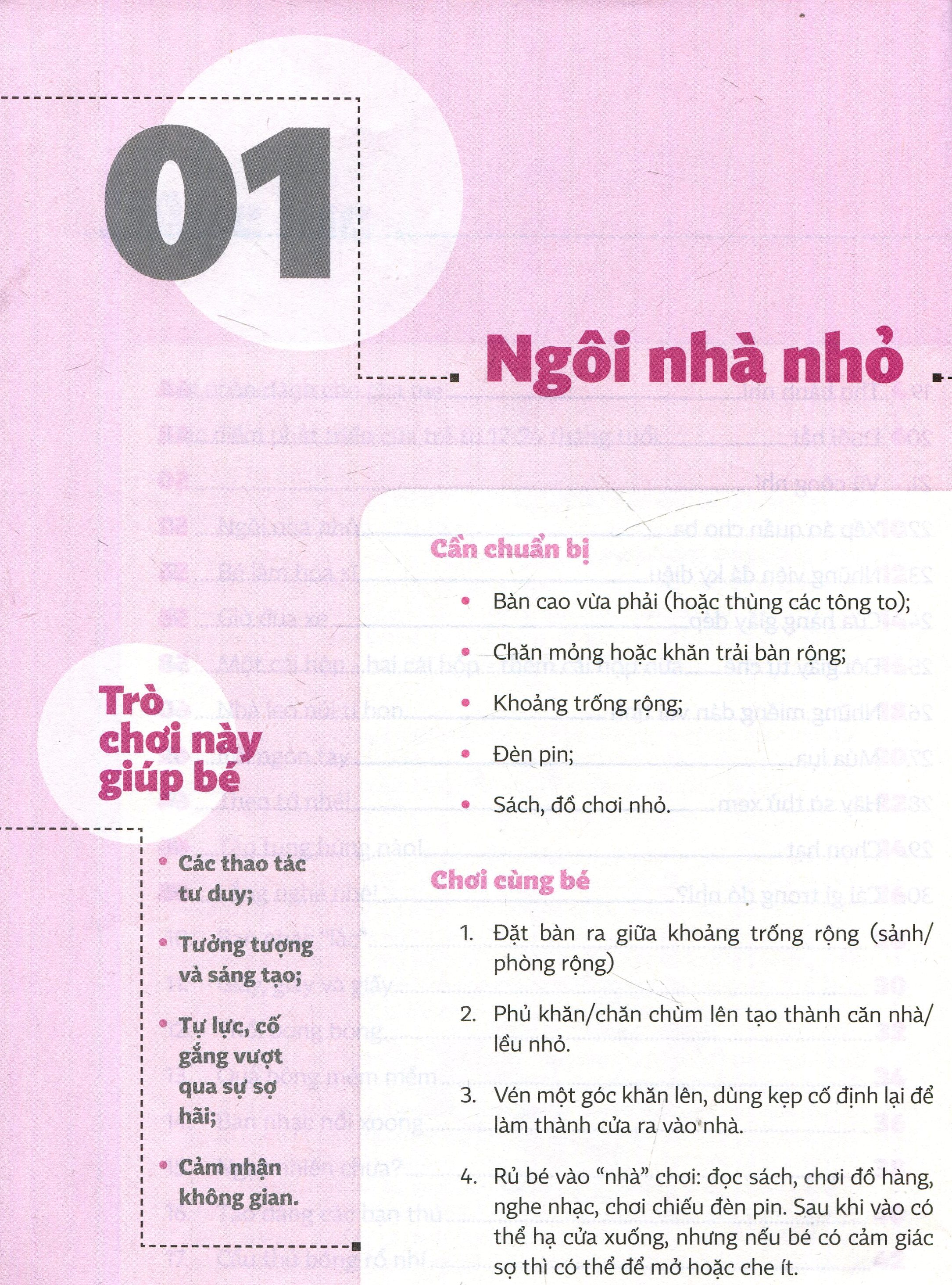 cùng bé lớn khôn - 30 trò chơi dành cho bé từ 12 đến 24 tháng tuổi