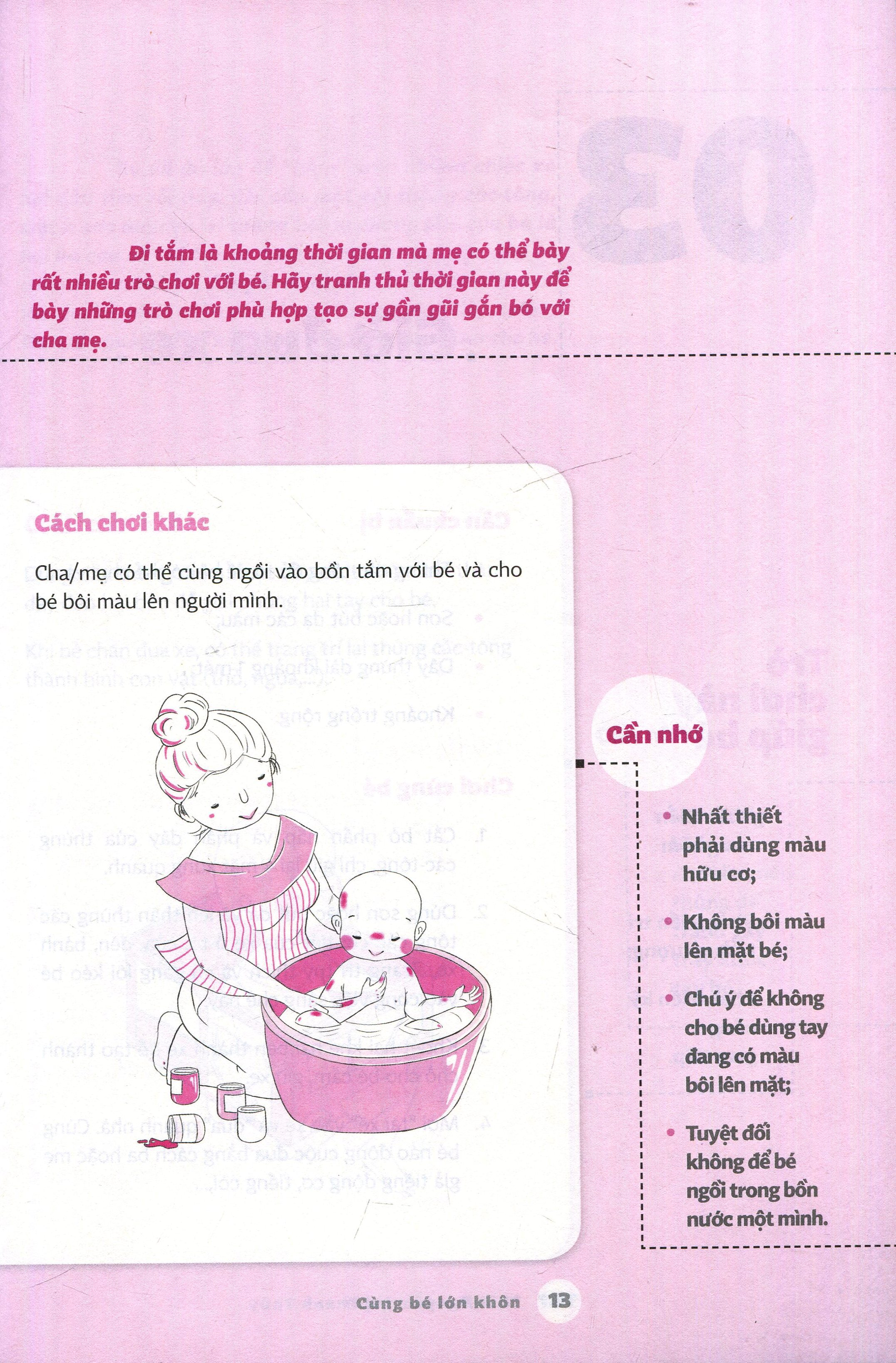 cùng bé lớn khôn - 30 trò chơi dành cho bé từ 12 đến 24 tháng tuổi