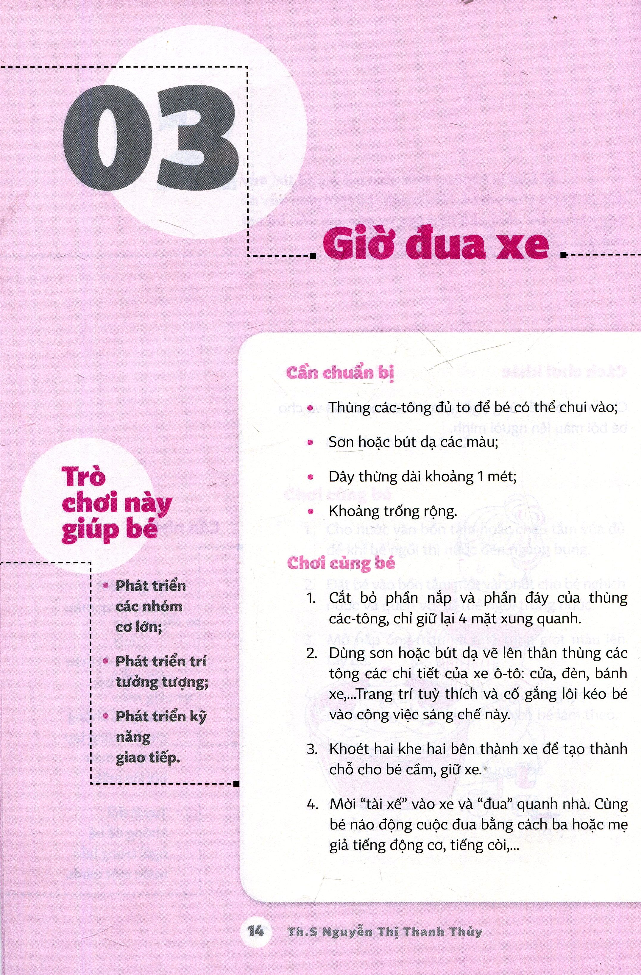 cùng bé lớn khôn - 30 trò chơi dành cho bé từ 12 đến 24 tháng tuổi