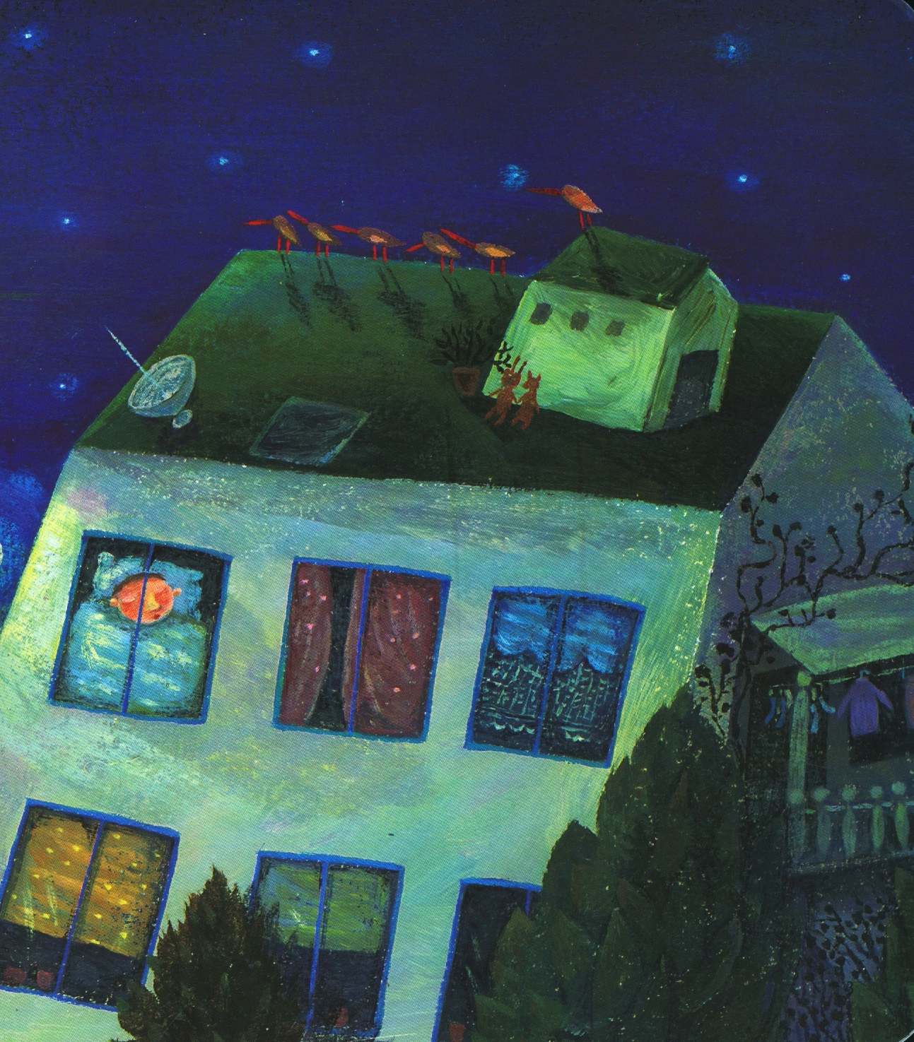 cùng bé lớn khôn - bố thật nhát gan