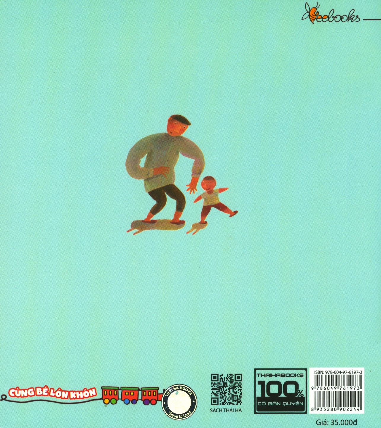 cùng bé lớn khôn - bố thật nhát gan