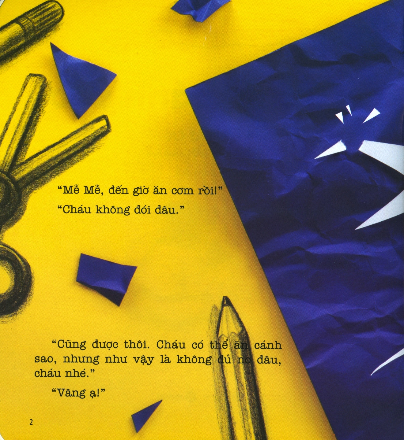 cùng bé lớn khôn - chỉ ăn cánh sao