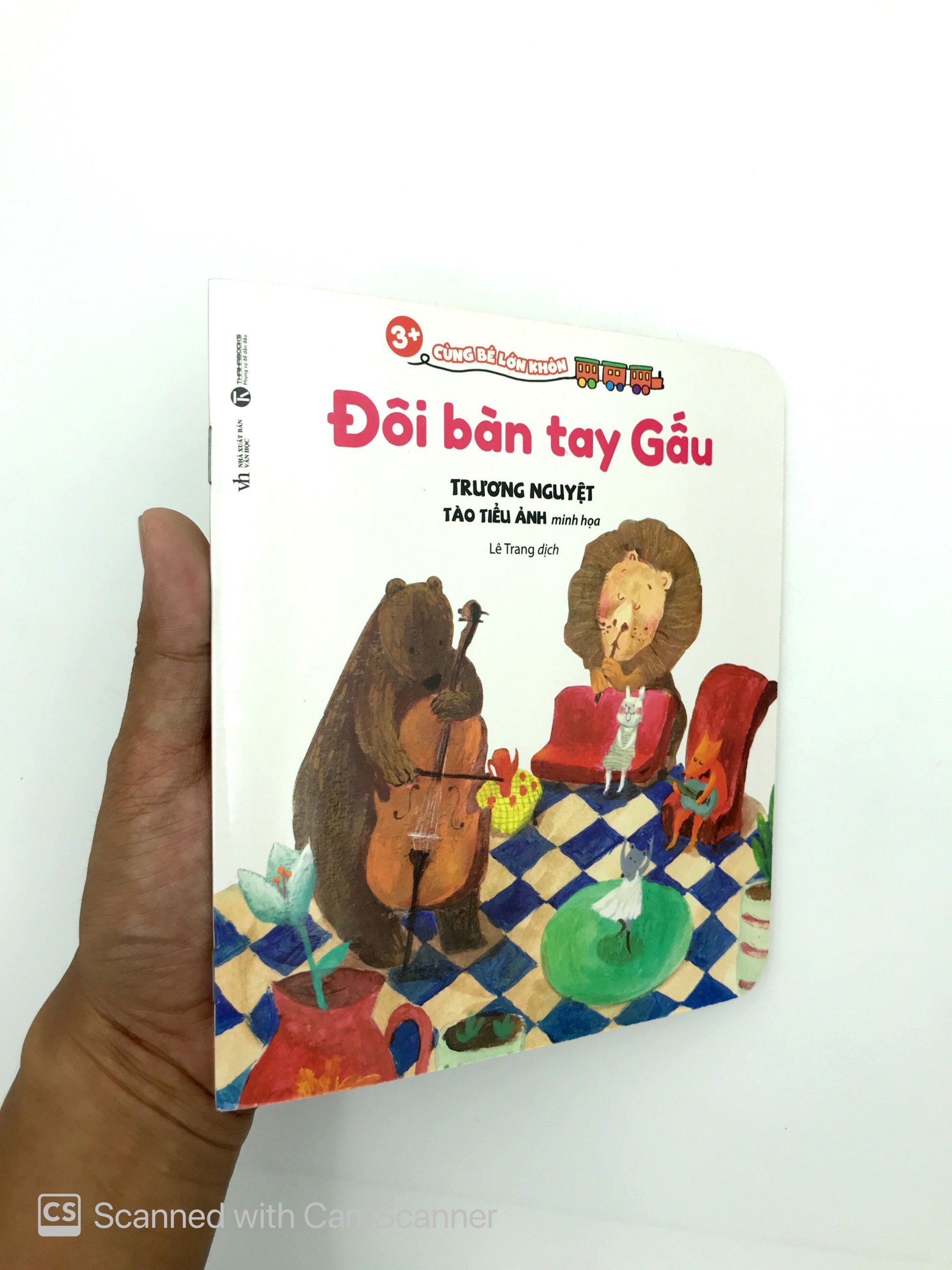 cùng bé lớn khôn - đôi bàn tay gấu