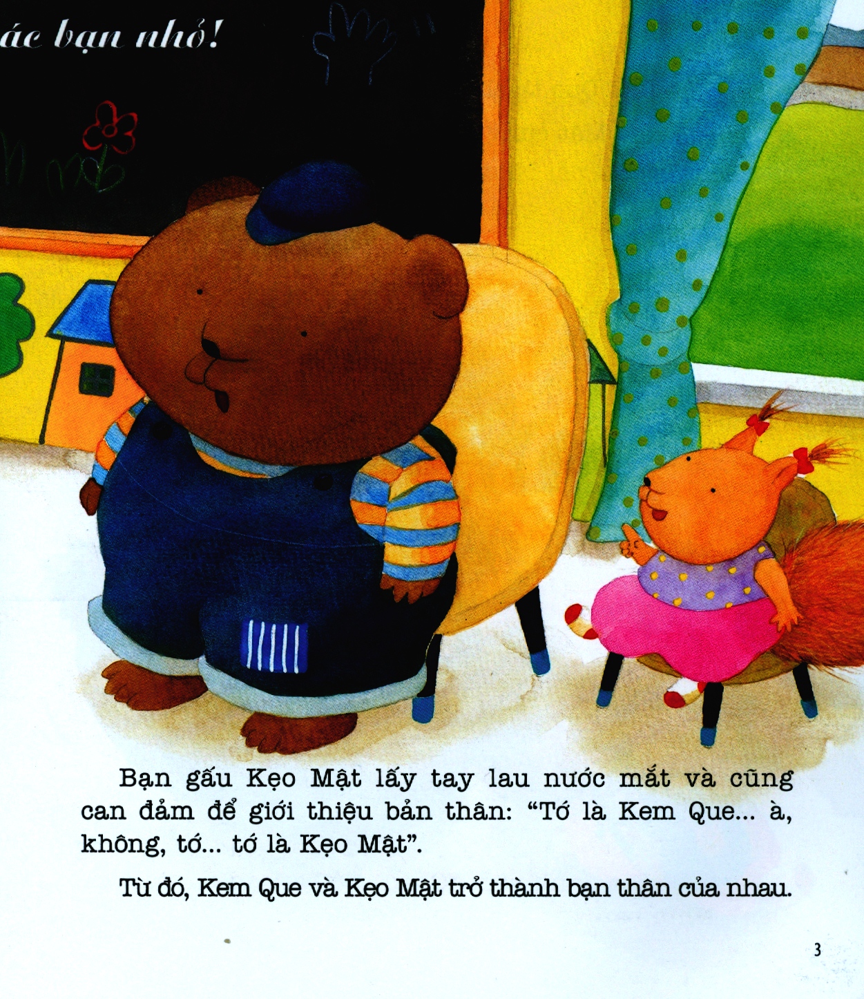 cùng bé lớn khôn - kẹo mật và kem que