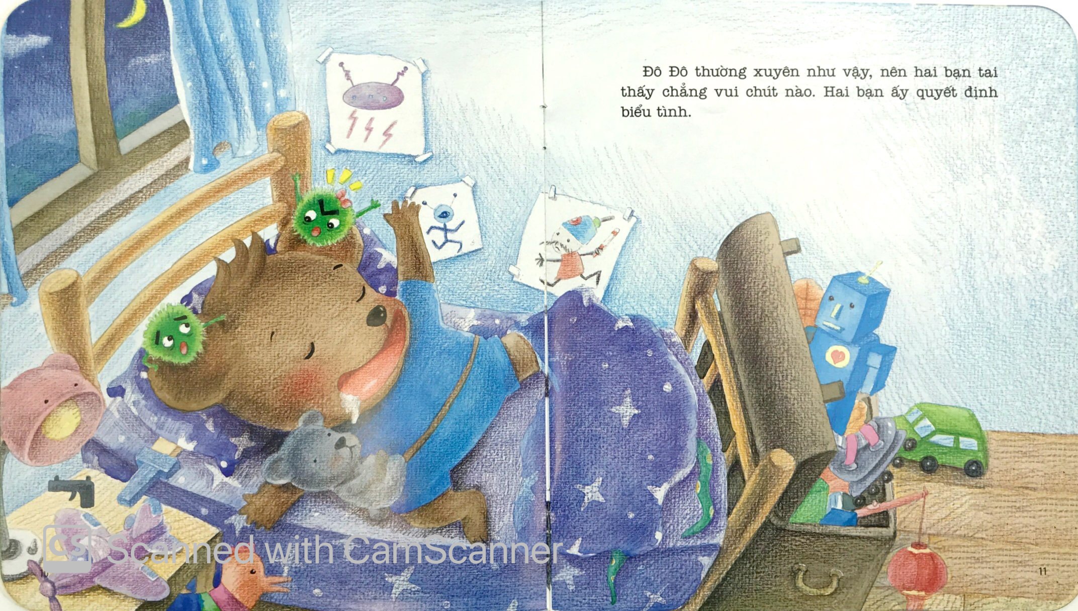 cùng bé lớn khôn - tai của đô đô tức giận rồi