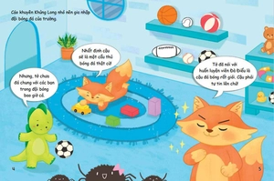 cùng bé phát triển eq và pq - khủng long nhỏ thích thể thao - dạy trẻ kĩ năng phối hợp